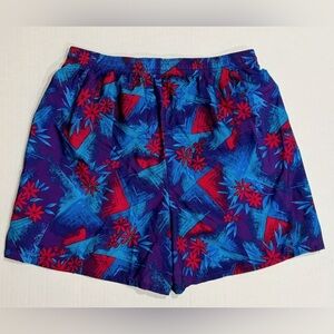 Vintage Reebok Hawaiian Swim Trunks Fitness Short Hydro Move 90s Men Size L
